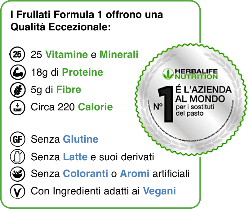 Herbalife Formula 1 Biscotto Croccante - Pasto Sostitutivo Herbalife