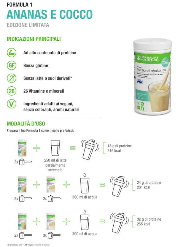 Formula 1 Ananas e Cocco - immagine 4