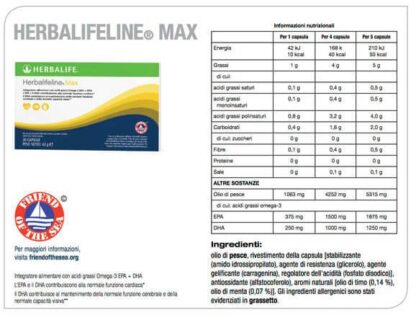 Herbalifeline Max - Omega3 - immagine 4