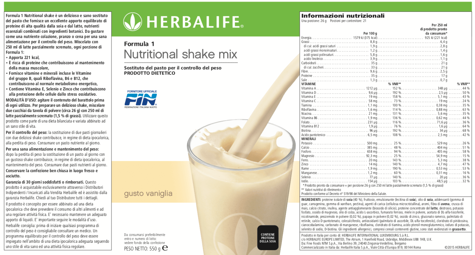 Formula 1 Vaniglia - immagine 4