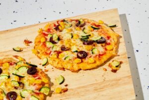 Pizza alle Verdure con Protein Bake Mix Herbalife
